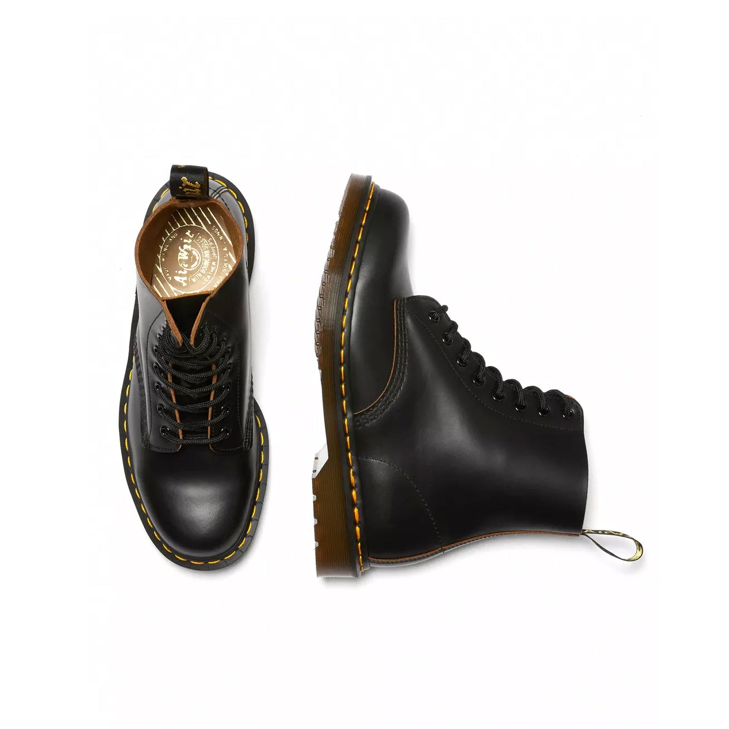 Dr. Martens 1460 Made in England Lace Up Boots Black Quilon