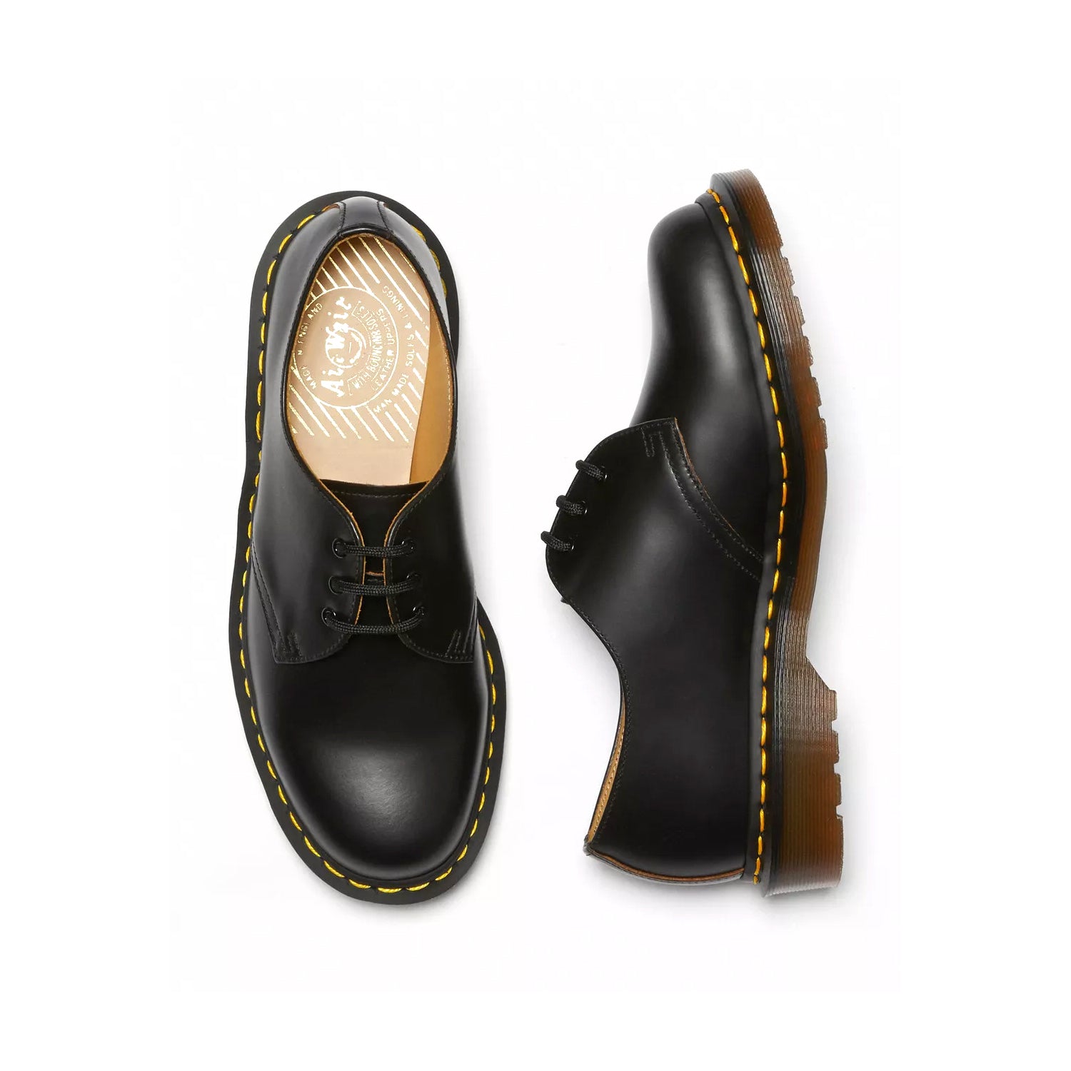 Dr. Martens 1461 Made in England Oxford Shoes Black Quilon