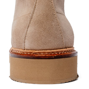 Alden x Snake Oil Provisions Lestat Plain Toe Boot Milkshake Suede