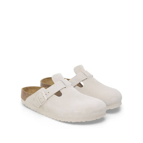 Birkenstock Boston Soft Footbed Antique White