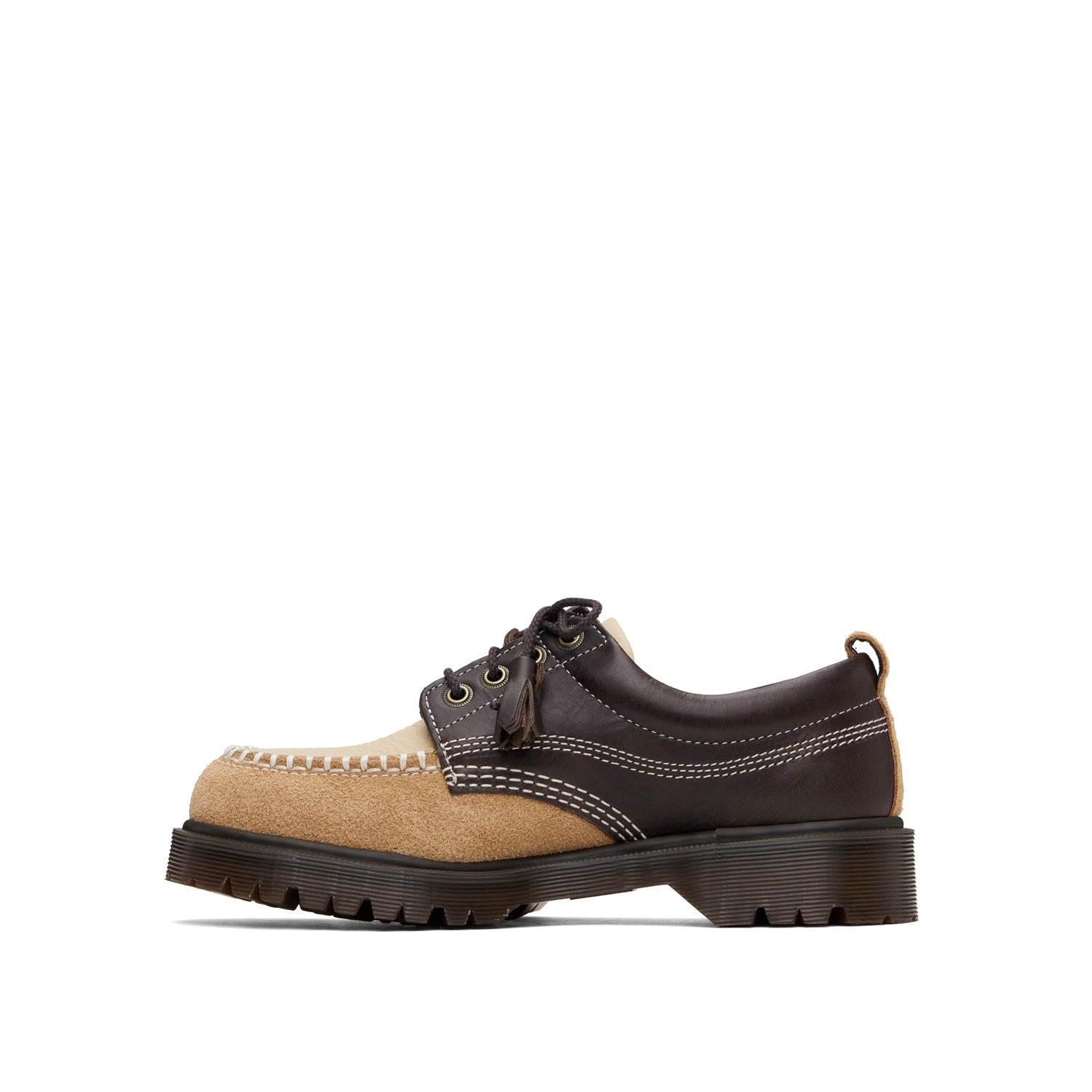 Dr. Martens Lowell Derby Oxford Dark Brown/ Tan Desert