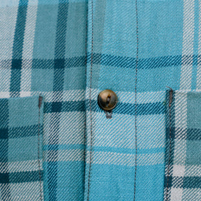 Rogue Territory Field Shirt Icy Blue Plaid