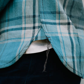 Rogue Territory Field Shirt Icy Blue Plaid