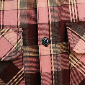 Rogue Territory Field Shirt Dusty Pink Plaid