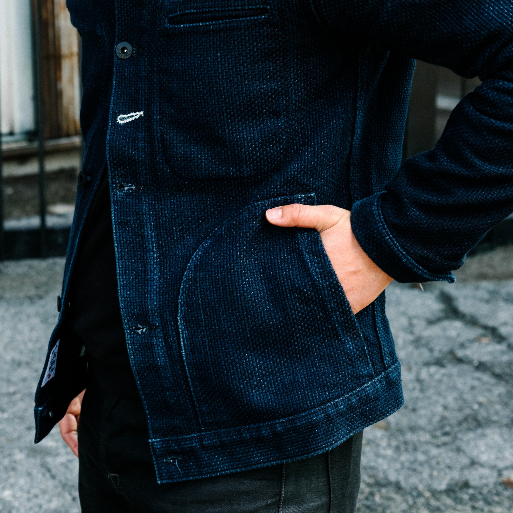 Rogue Territory Sashiko Supply Jacket Indigo PRE-ORDER