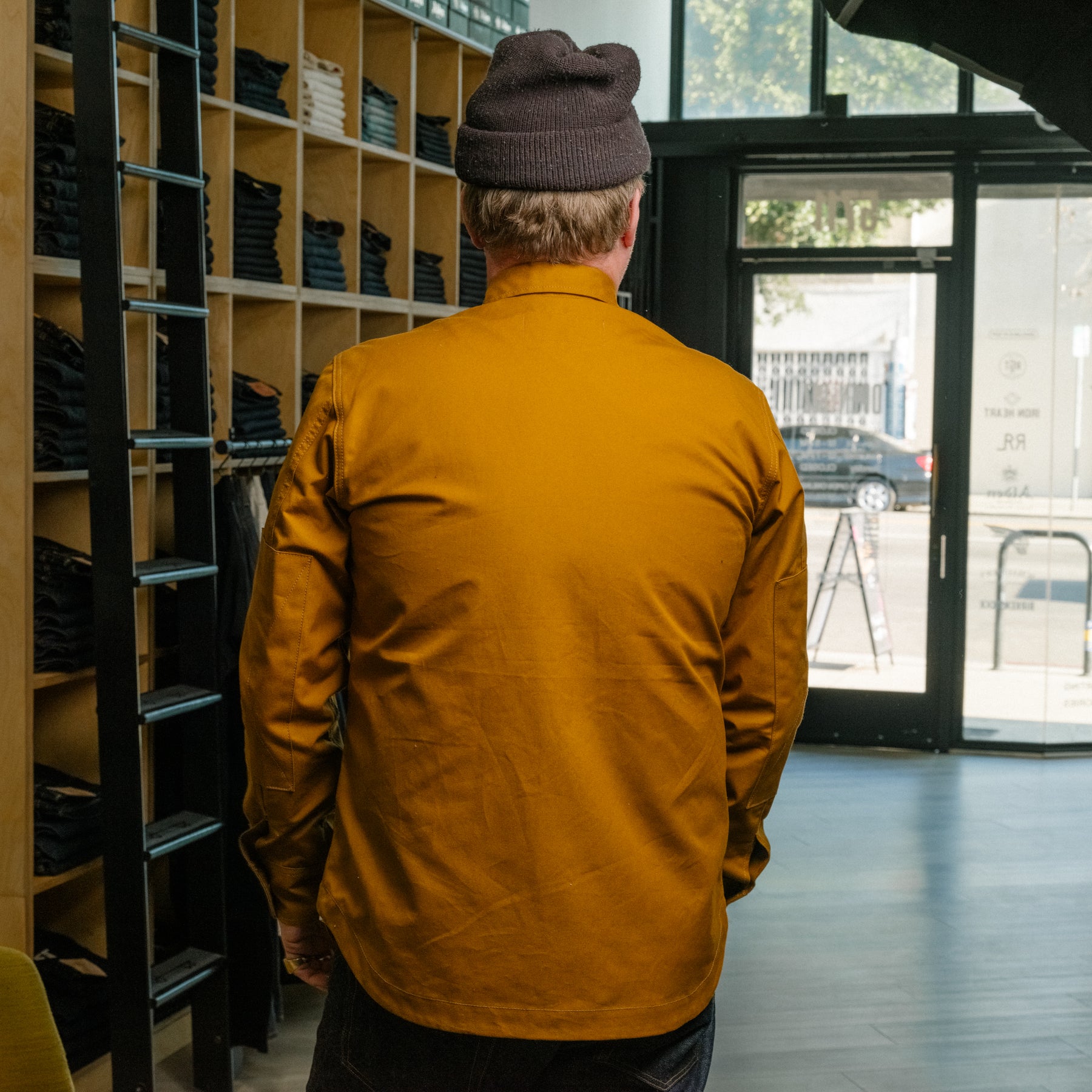 Rogue Territory Patrol Shirt Gold Dry Wax Canvas