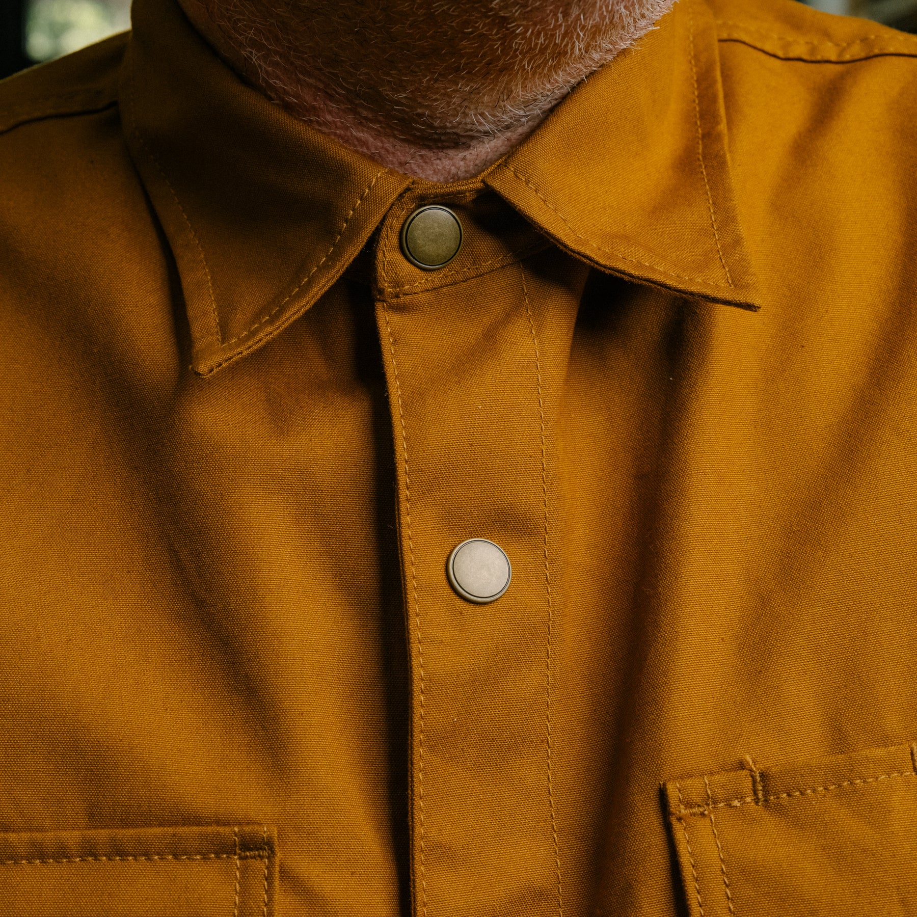 Rogue Territory Patrol Shirt Gold Dry Wax Canvas