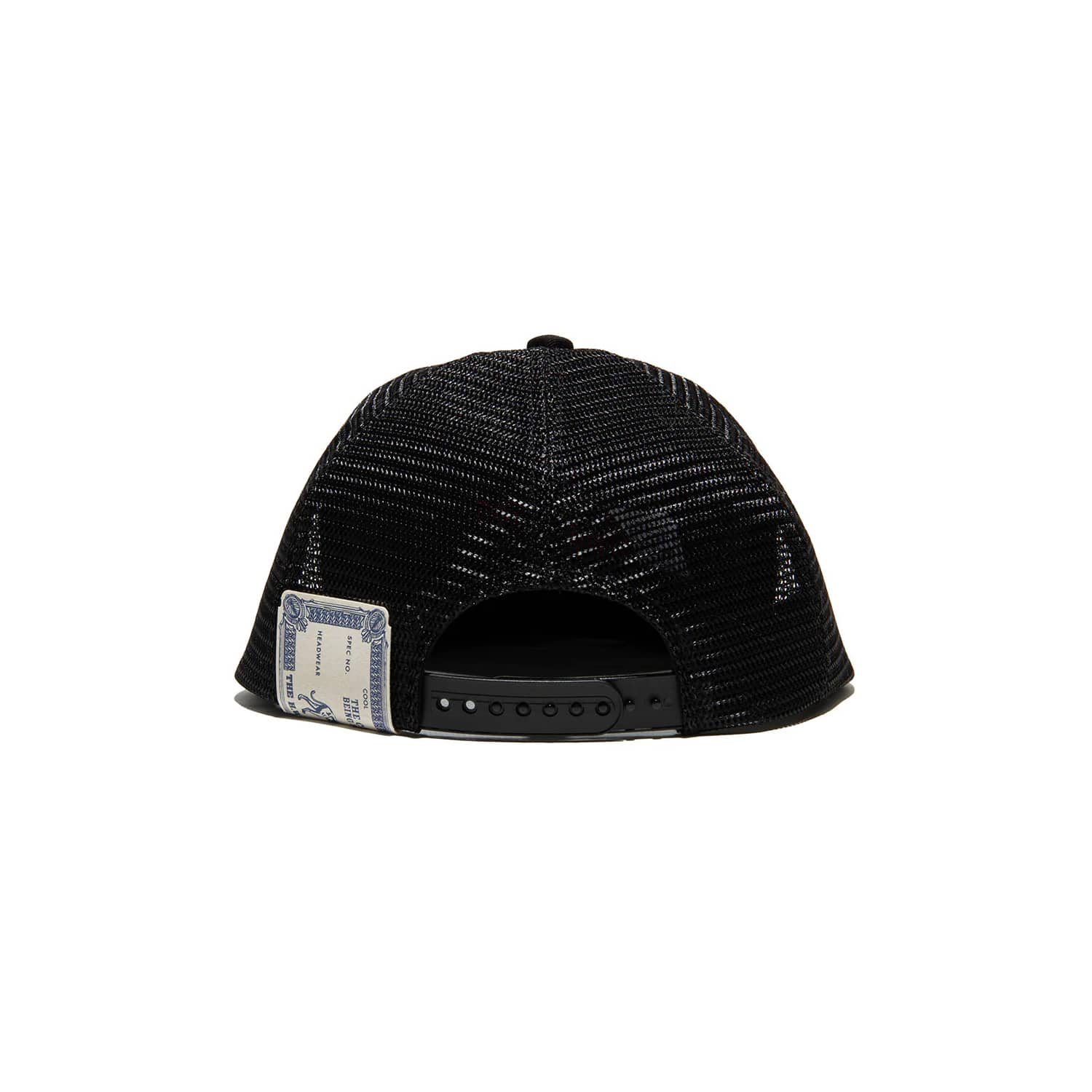 H.W. Dog & Co. Cotton Mesh Cap Black FINAL SALE