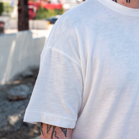 All-Time High Slub Knit Tee Vintage White