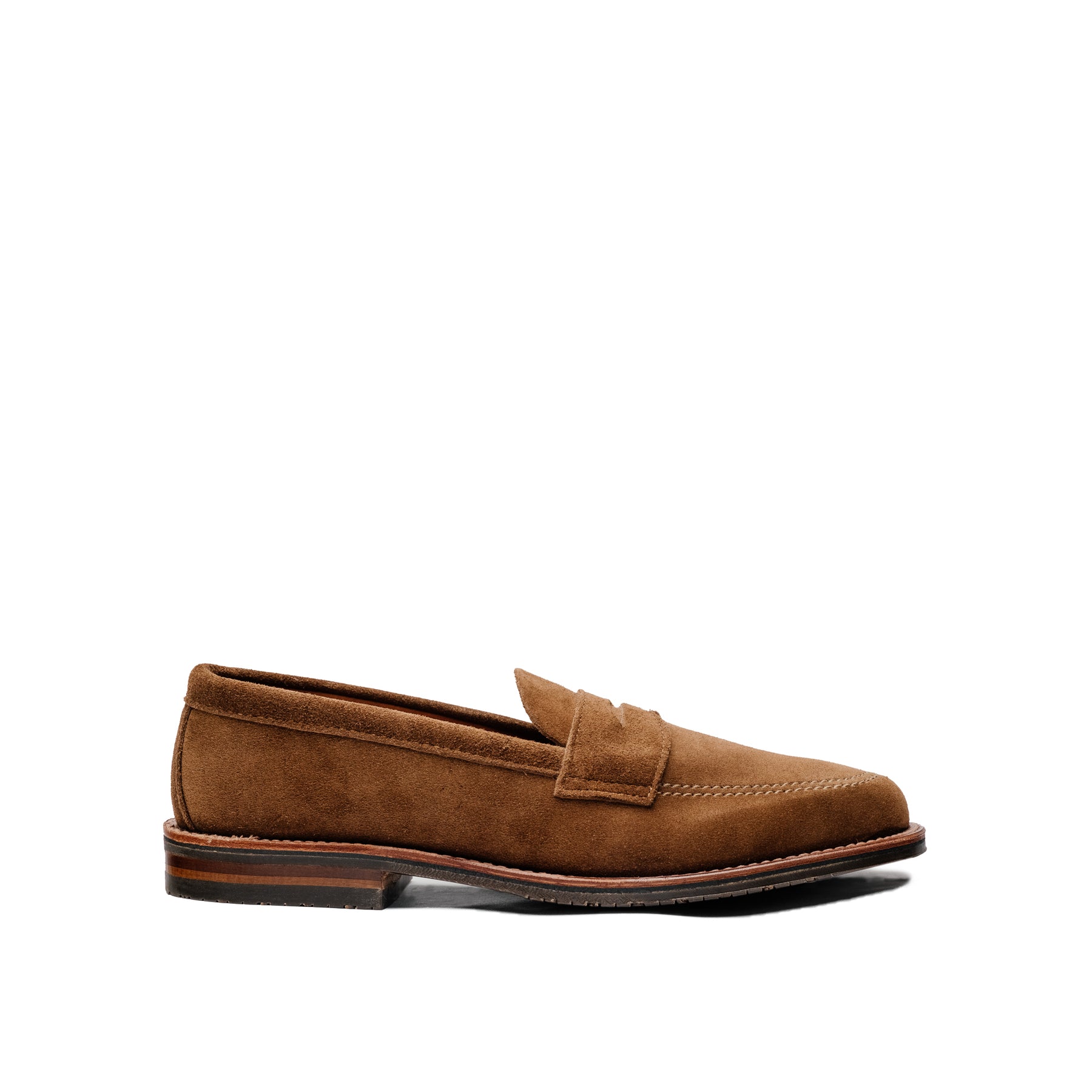 Alden 6221L Unlined Penny Loafer Snuff Suede