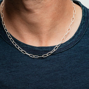 The Flat Head Silver Chain