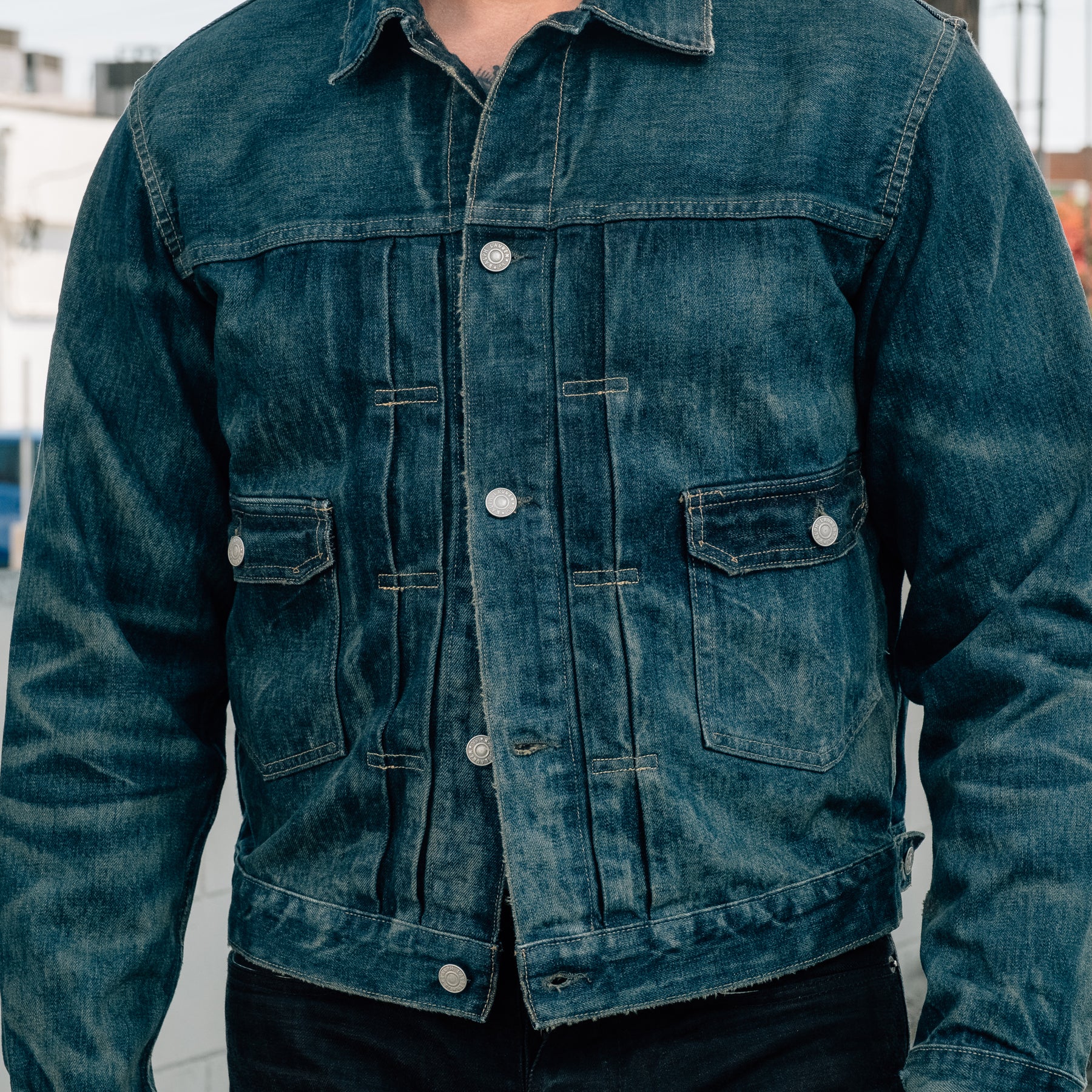 RRL Westview Denim Trucker Jacket