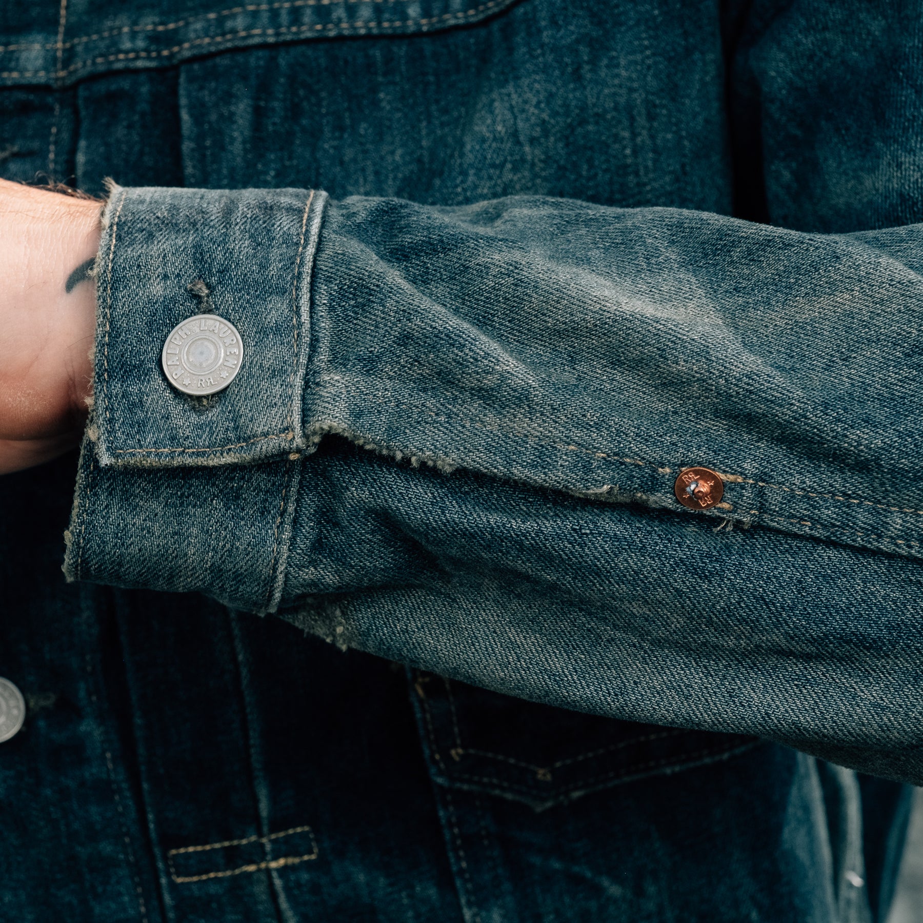 RRL Westview Denim Trucker Jacket