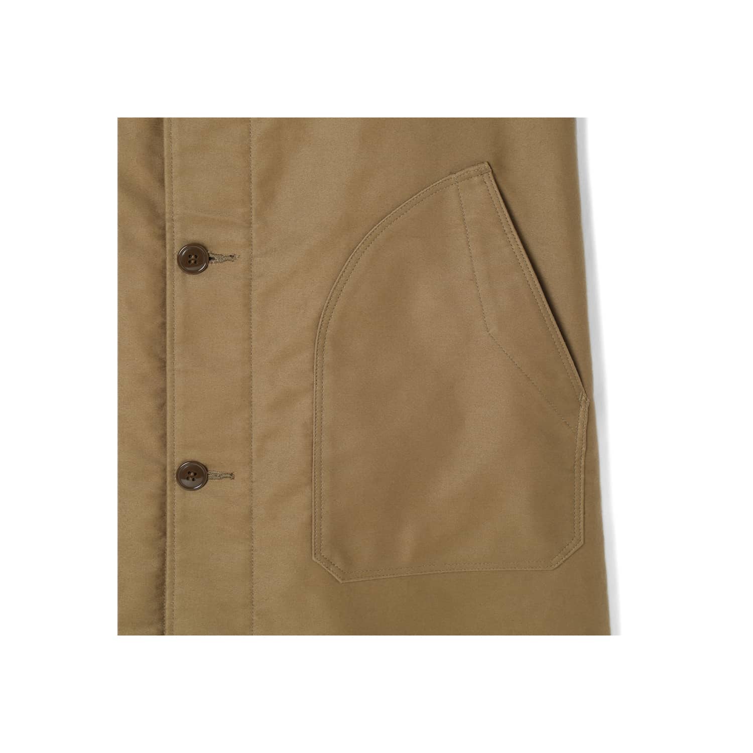 Stevenson Overall Co. ForgeWear Mechanic Coat Camel