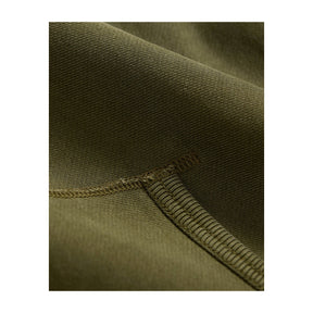 RRL Garment-Dyed Fleece Hoodie Olive