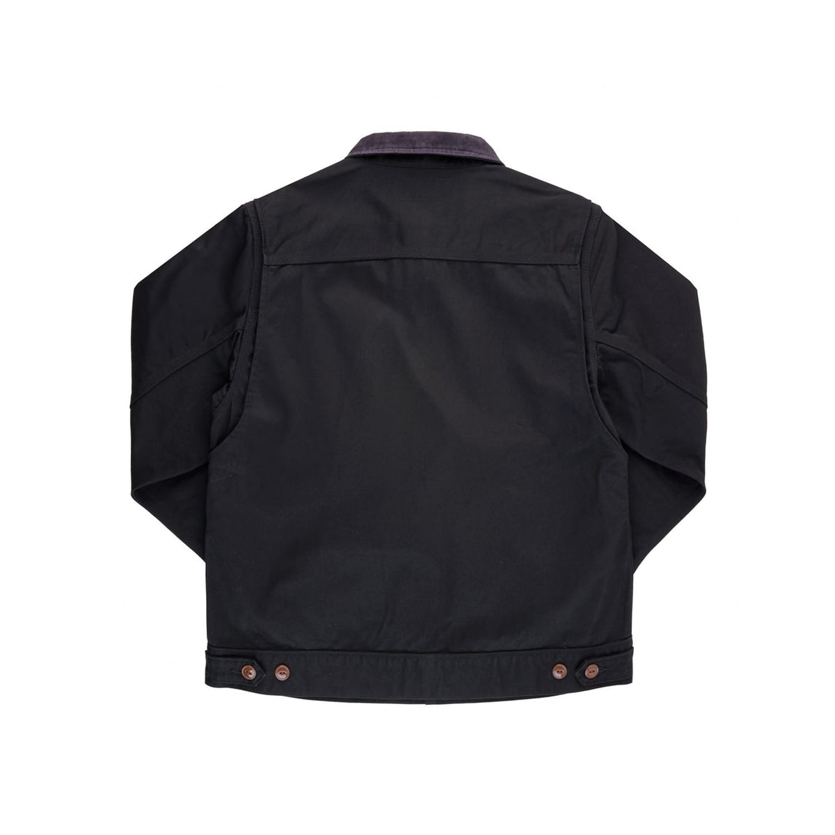 Iron Heart IHJ-144-BLK 12oz Kurashikizome Twill Work Jacket Black