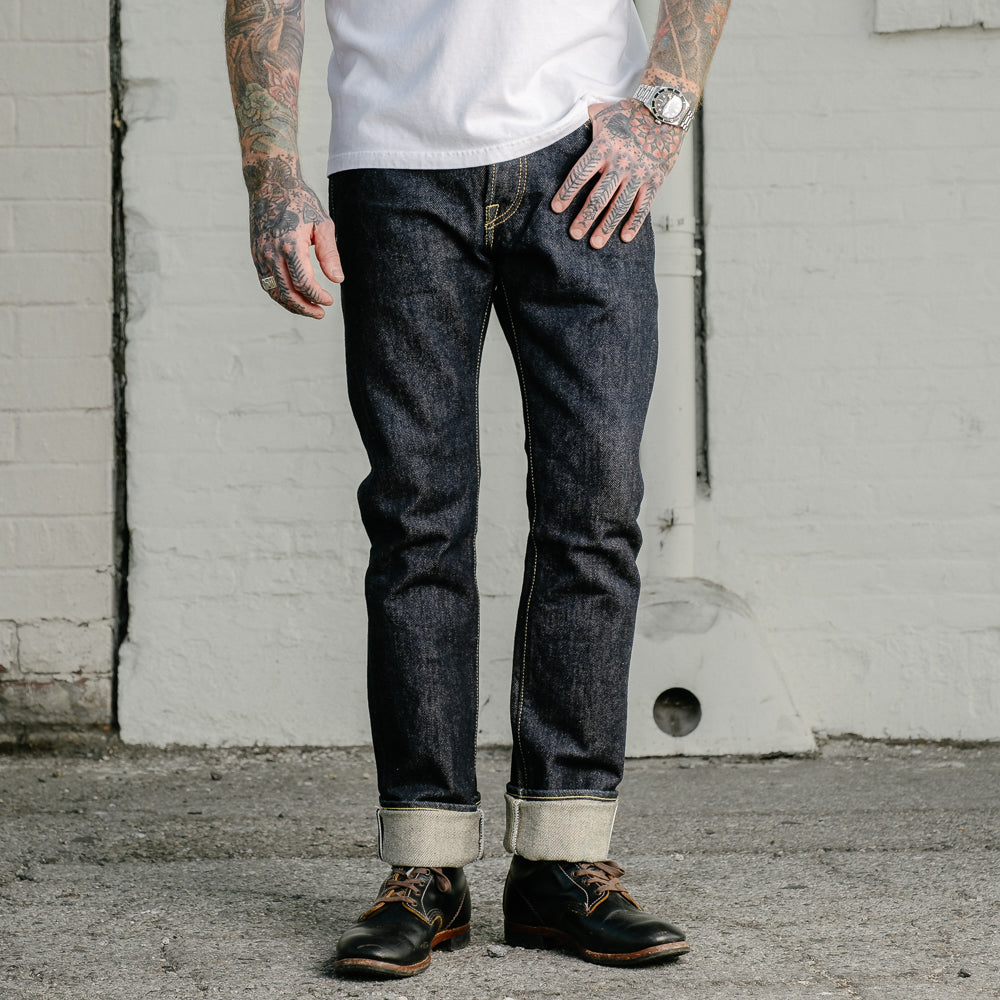 Iron Heart 21oz IH-555S-21 Super Slim Jean Indigo