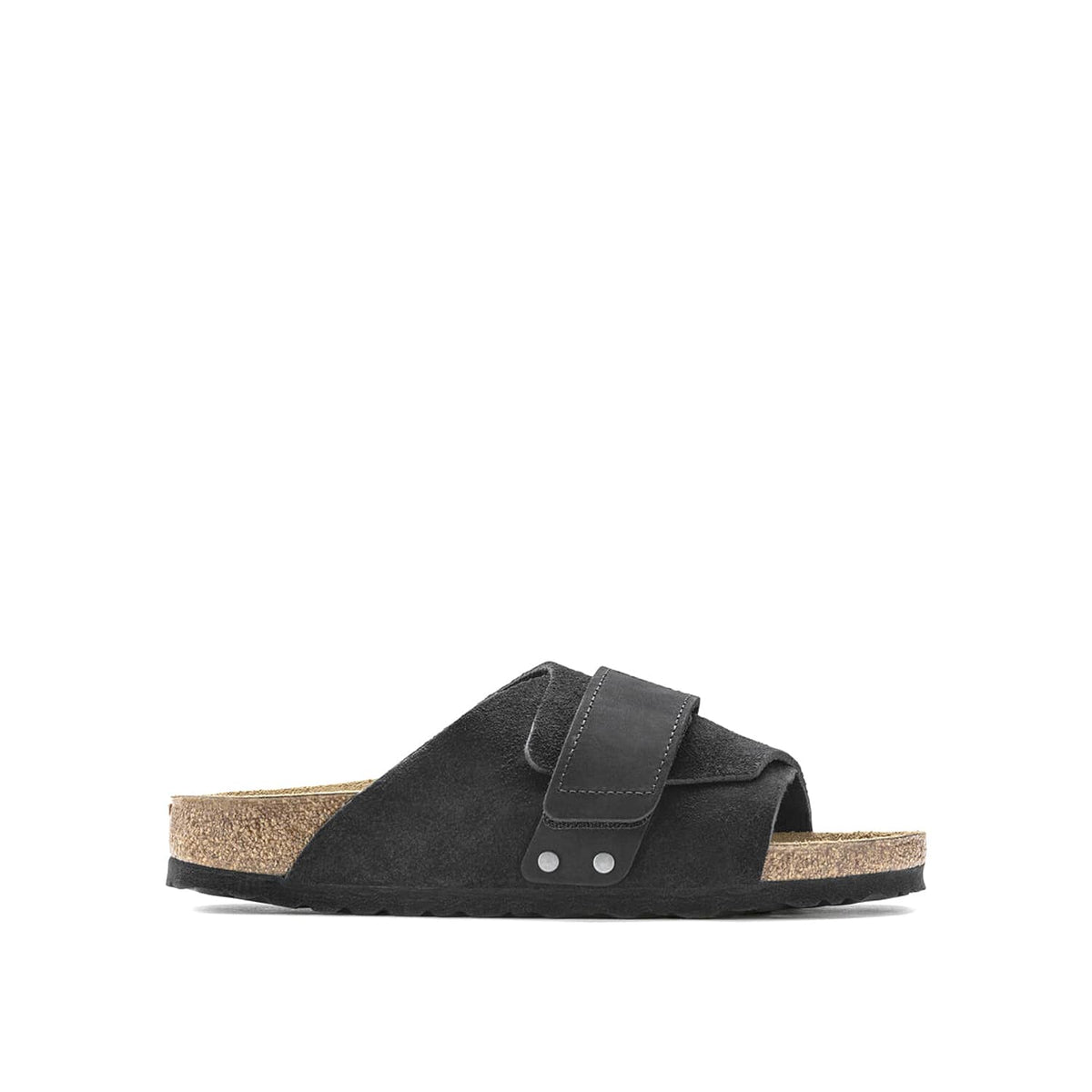 Birkenstock Kyoto Nubuck Suede Leather Black