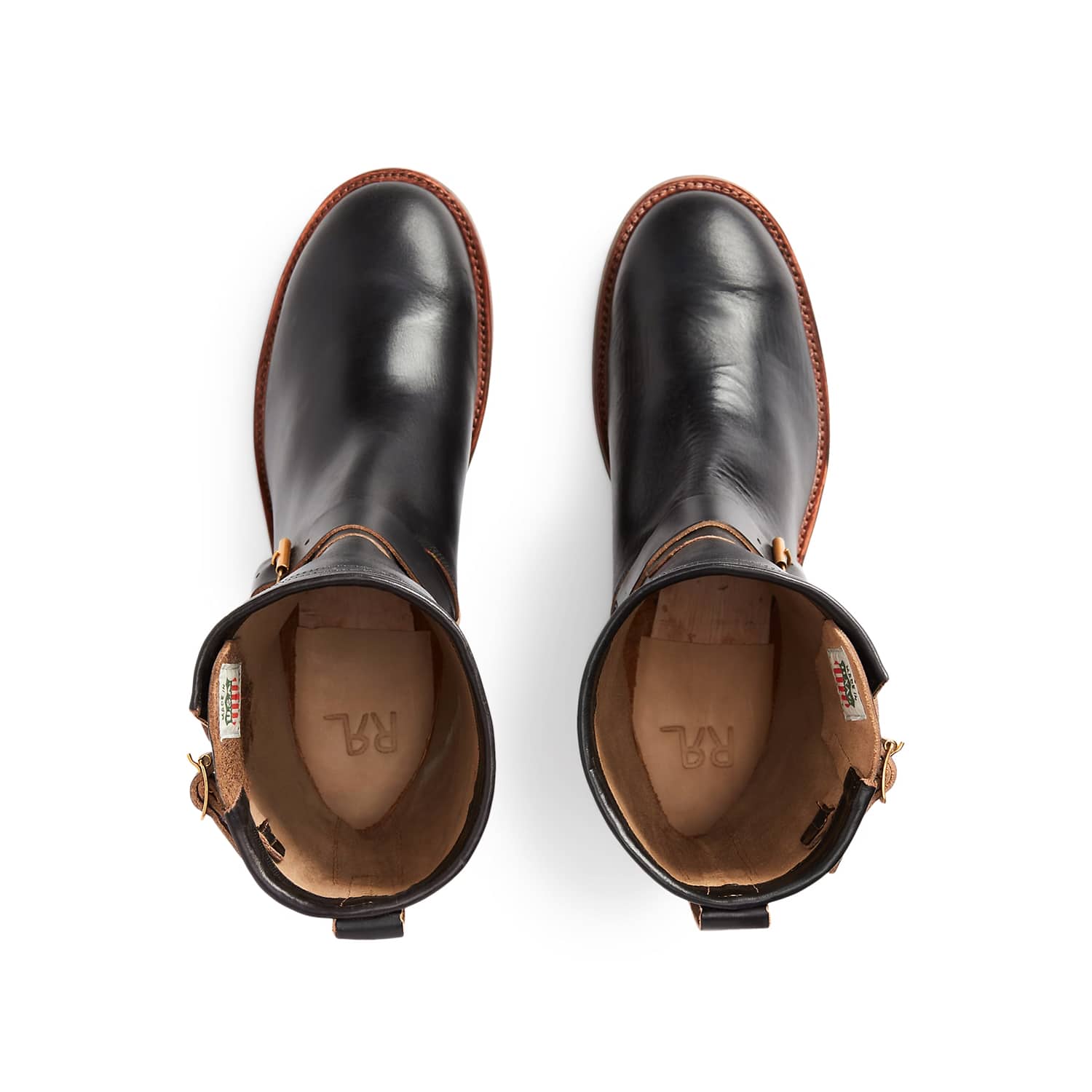 Ralph lauren engineer boots online