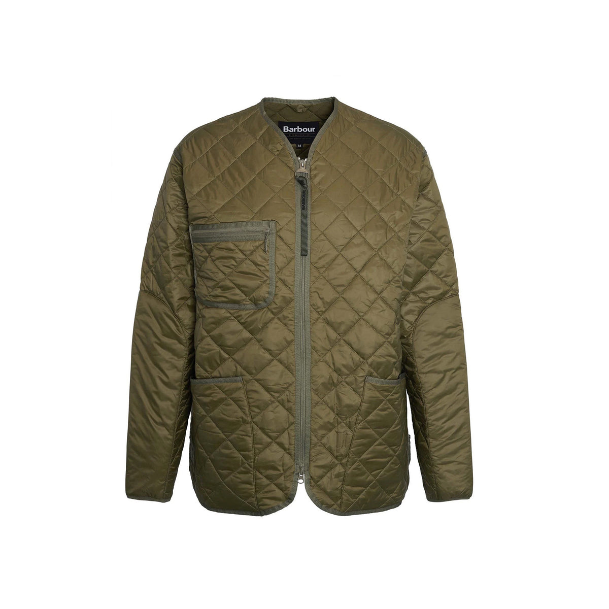 Barbour Liddesdale Quilted Liner Army Green FINAL SALE