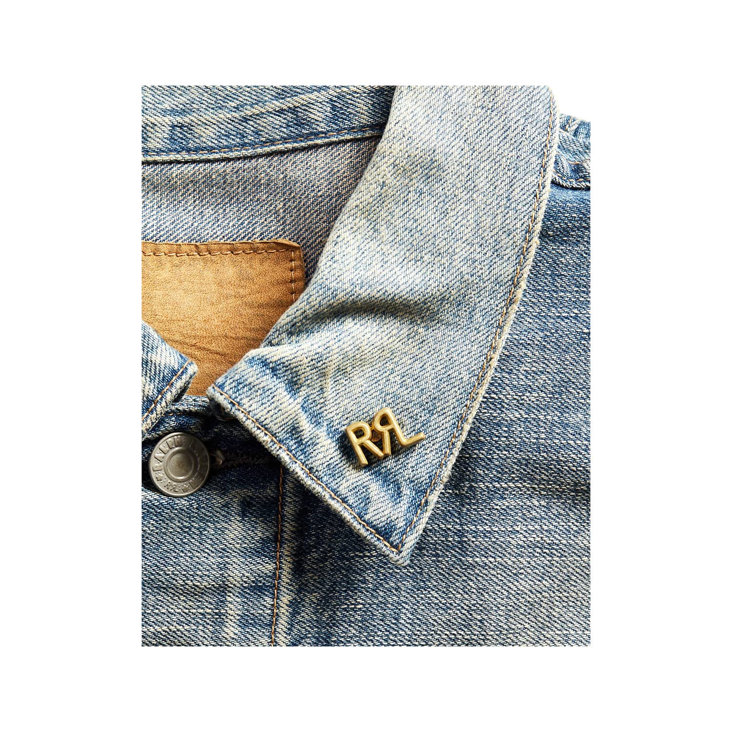 RRL Logo Brass Pin