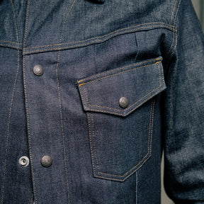 Stevenson Overall Co. Maverick Rider Jacket 601 Rigid Indigo