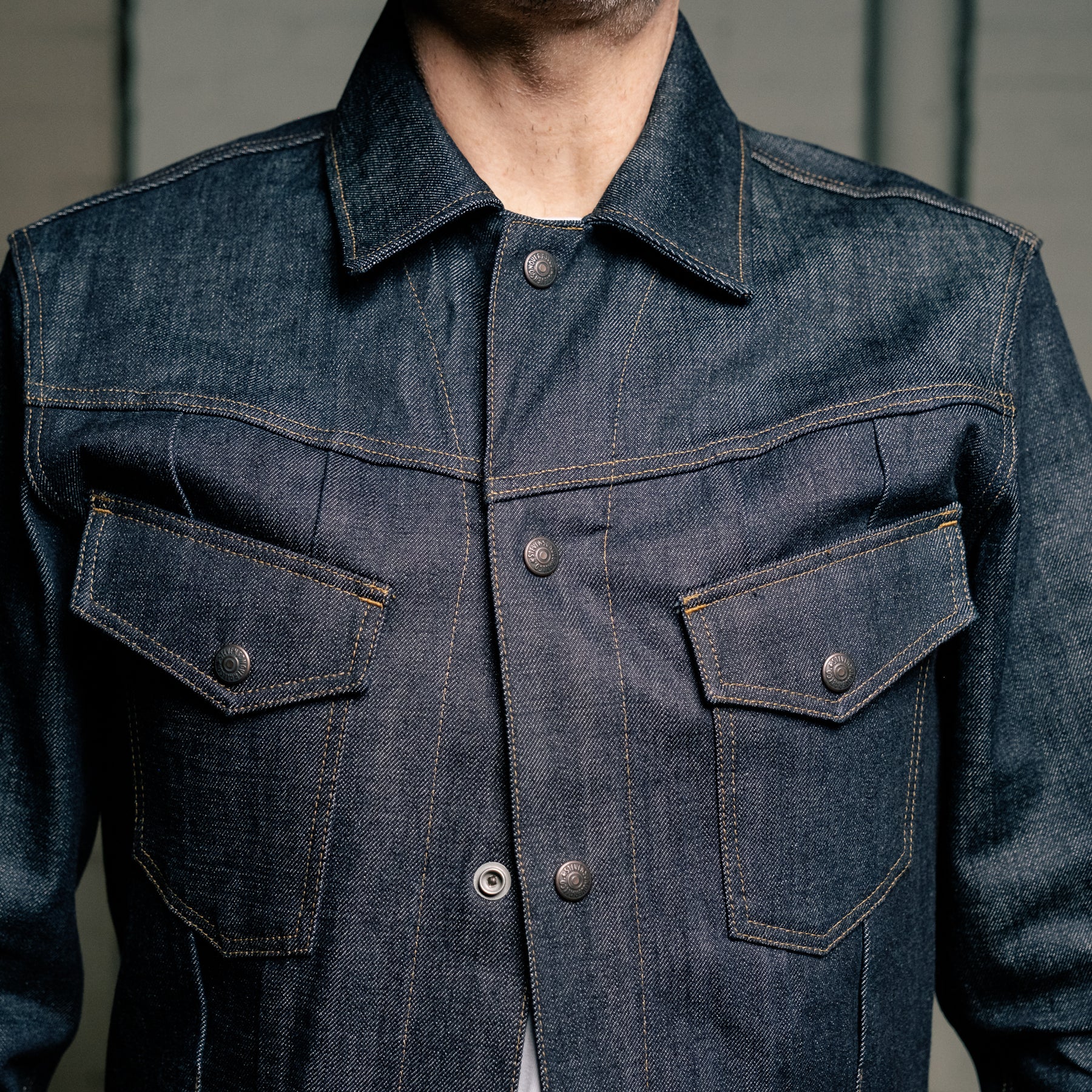 Stevenson Overall Co. Maverick Rider Jacket 601 Rigid Indigo