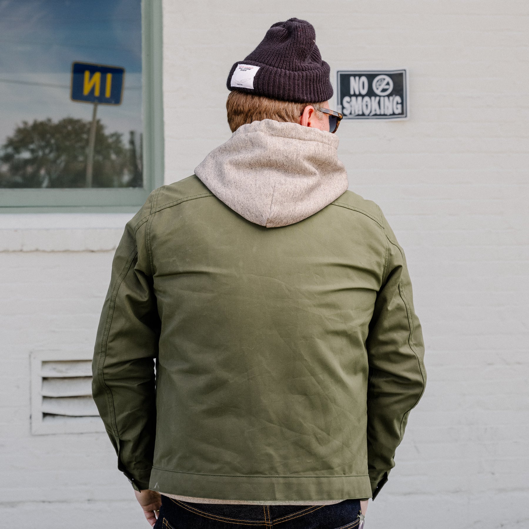 Rogue Territory Cruiser Jacket Olive Dry Wax Canvas