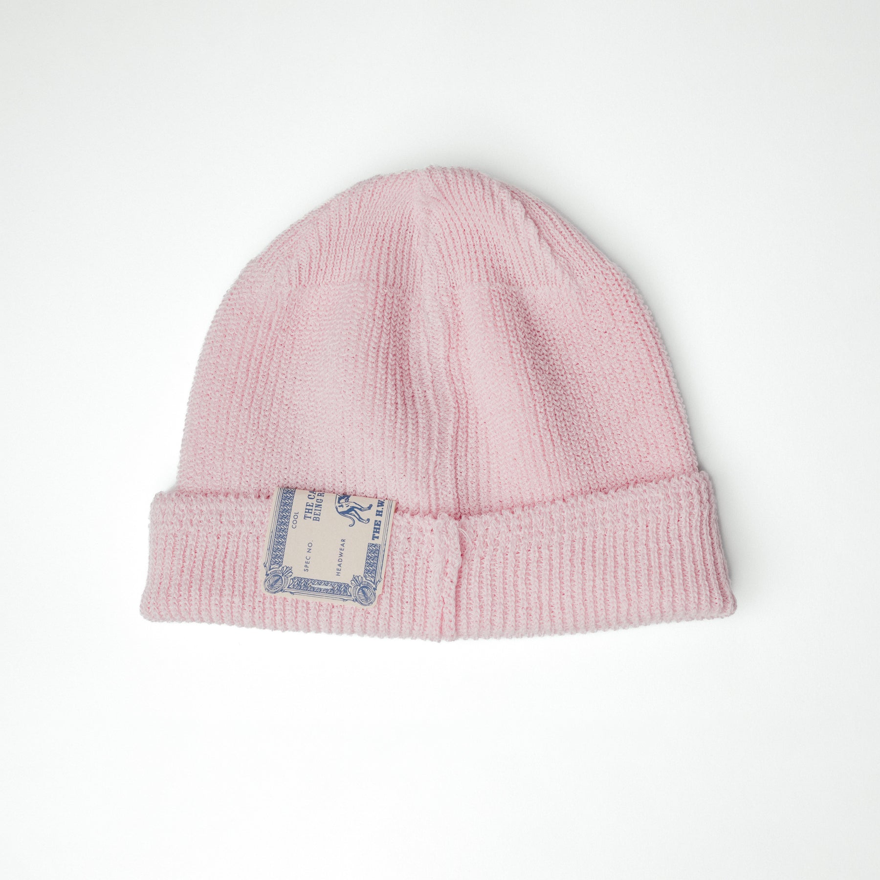 H.W. Dog x Snake Oil Provisions 1930s US Army Beanie Shy Pink