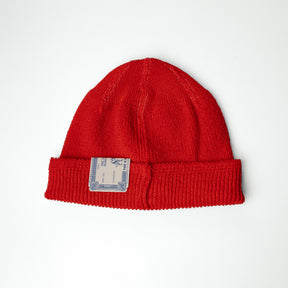 H.W. Dog x Snake Oil Provisions 1930s US Army Cotton Beanie Red