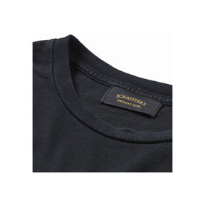 Schaeffer's Garment Hotel Ringspun Pocket Tee Worn Black