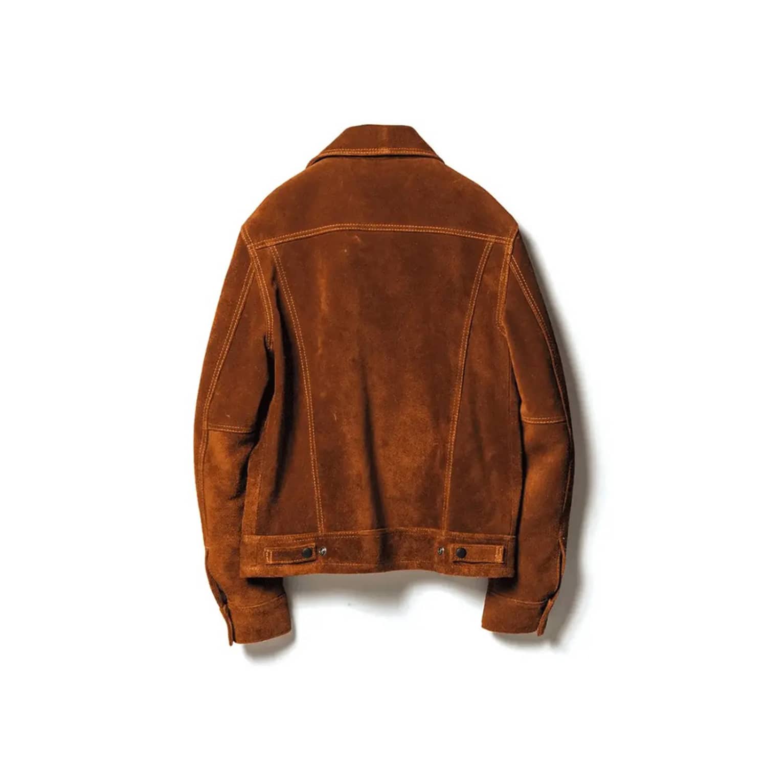 Y'2 Leather TB-139 Steer Suede 3rd Type Jacket Camel