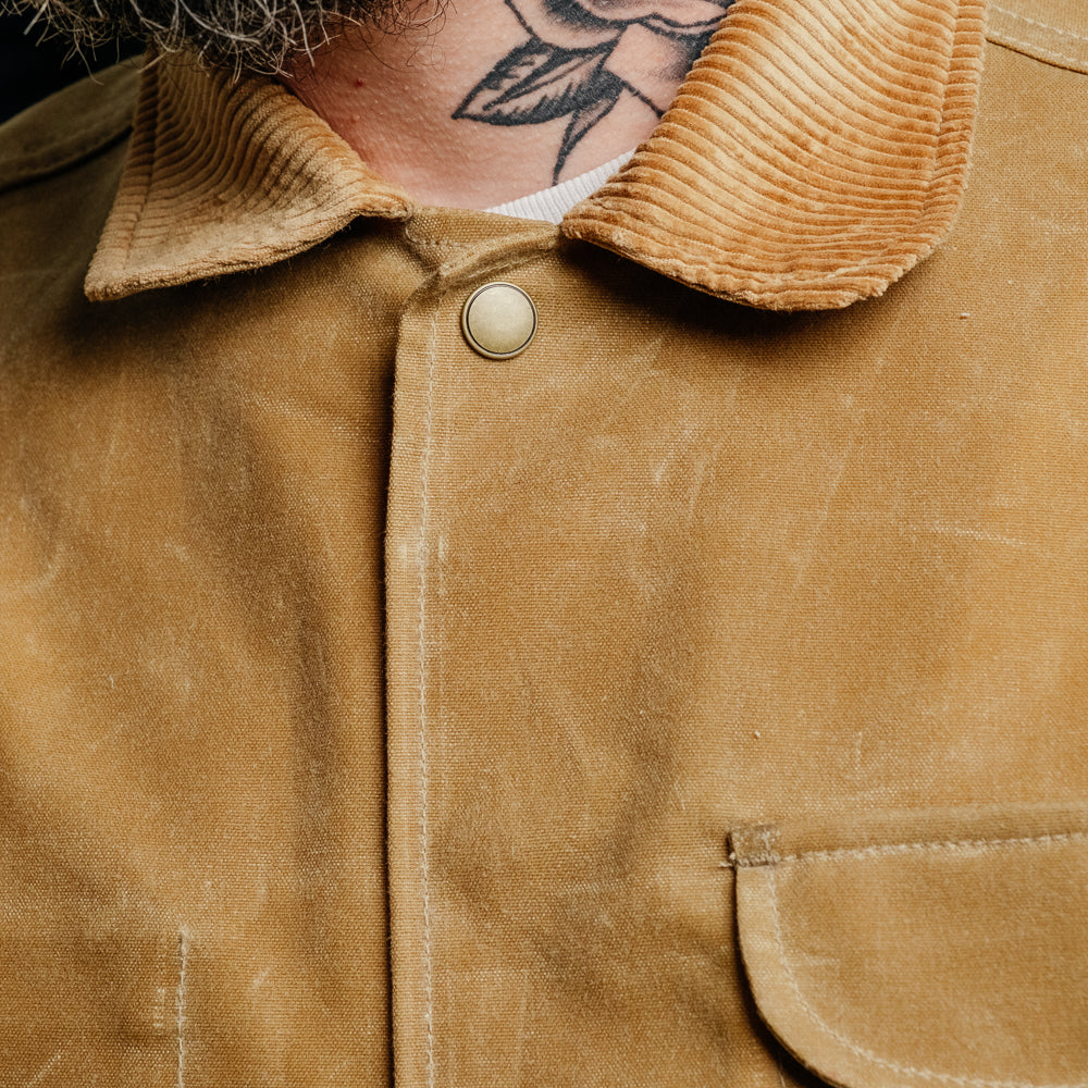 Rogue Territory Hunter Supply Jacket Waxed Tan