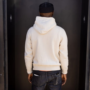 The Flat Head Hooded Sweat Shirt Ivory