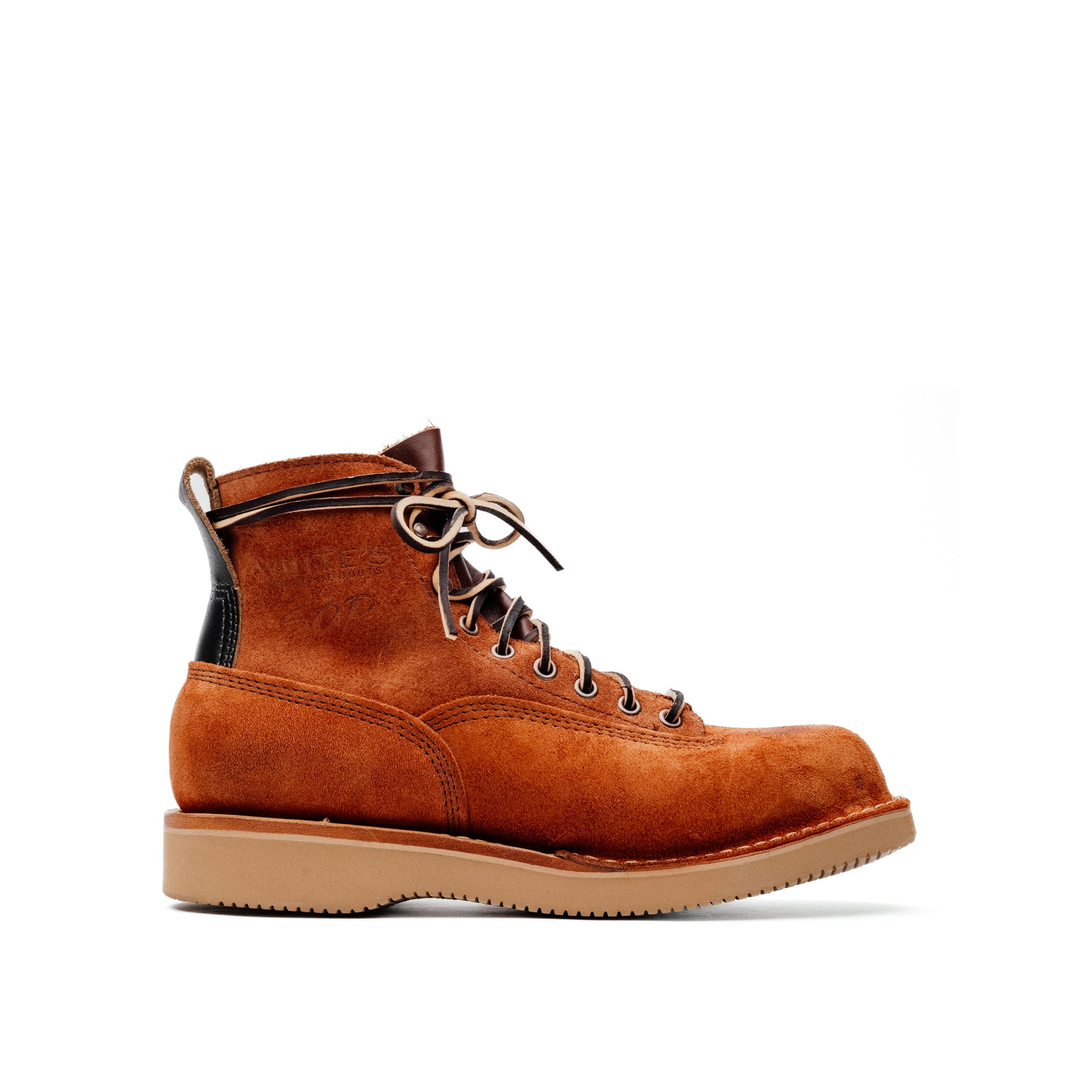 White's x Snake Oil Provisions Modified Big Shooter Boot Redwood Roughout