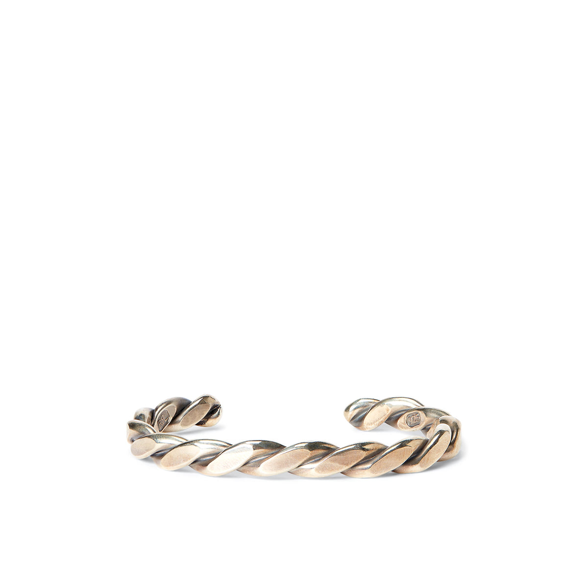 RRL Twisted Sterling Silver Cuff