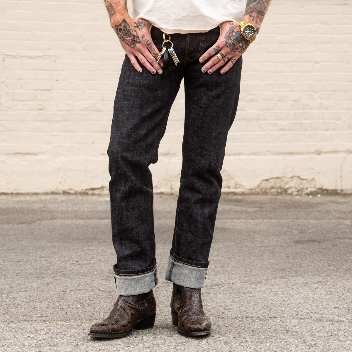 Back Pocket Style 555 : Made To Measure Custom Jeans For Men