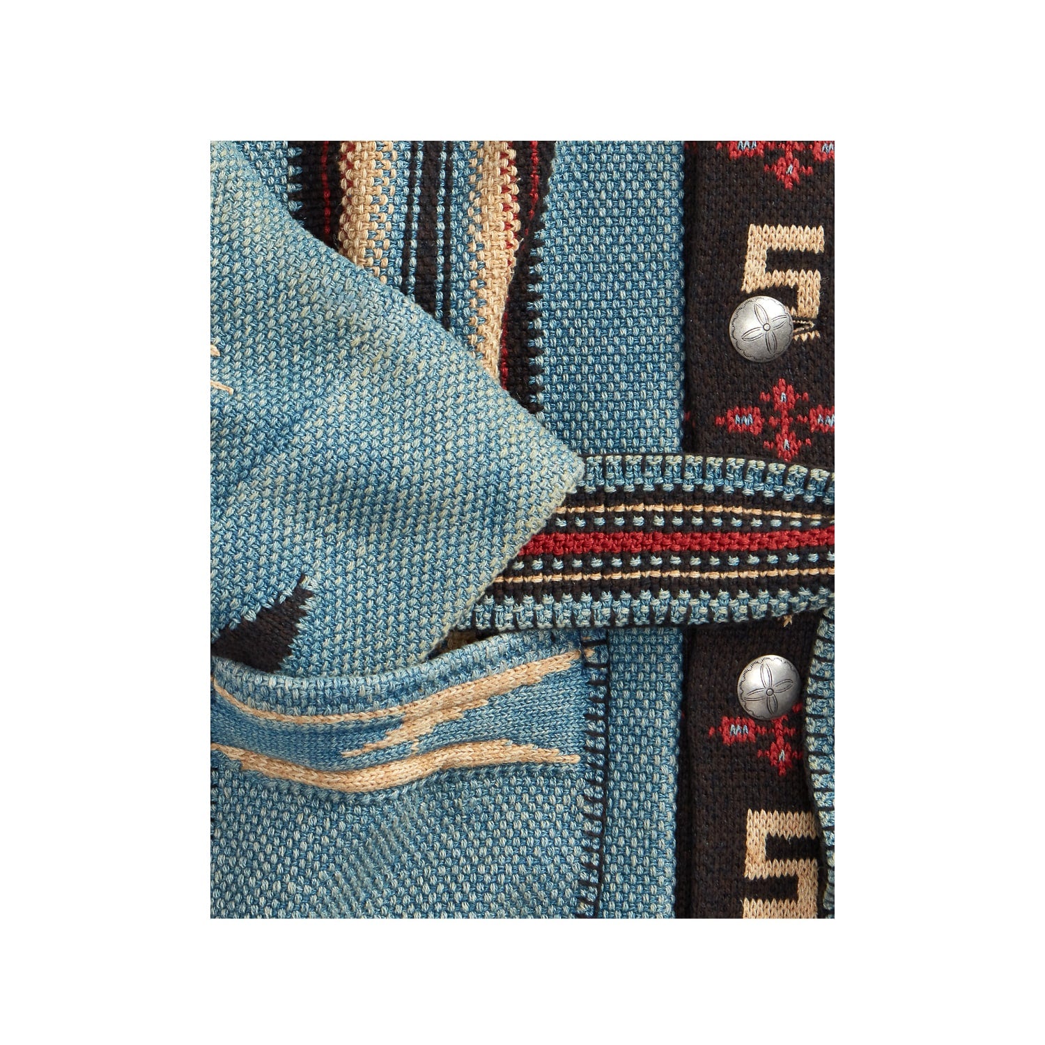 ブランド【希少】RRL SWASTIKA NATIVE CARDIGAN スワスティカ