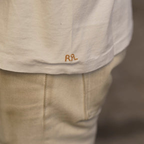 RRL Cotton Jersey Pocket T-Shirt White