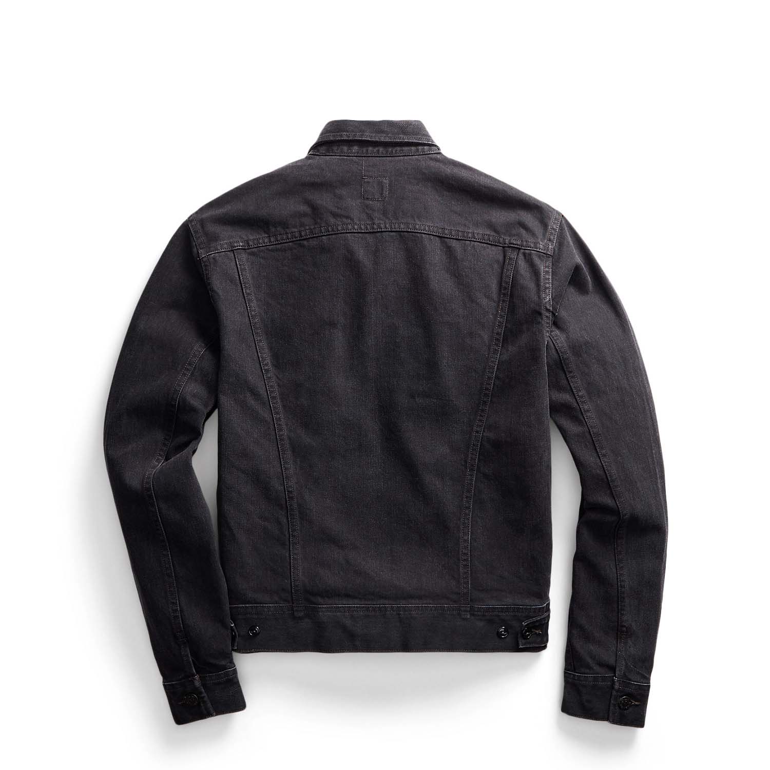 FRAME washed denim jacket - Black