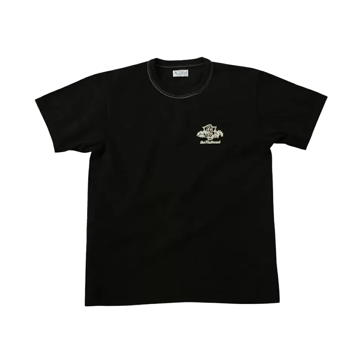 The Flat Head FN-THC-026 T-Shirt Platter Black FINAL SALE