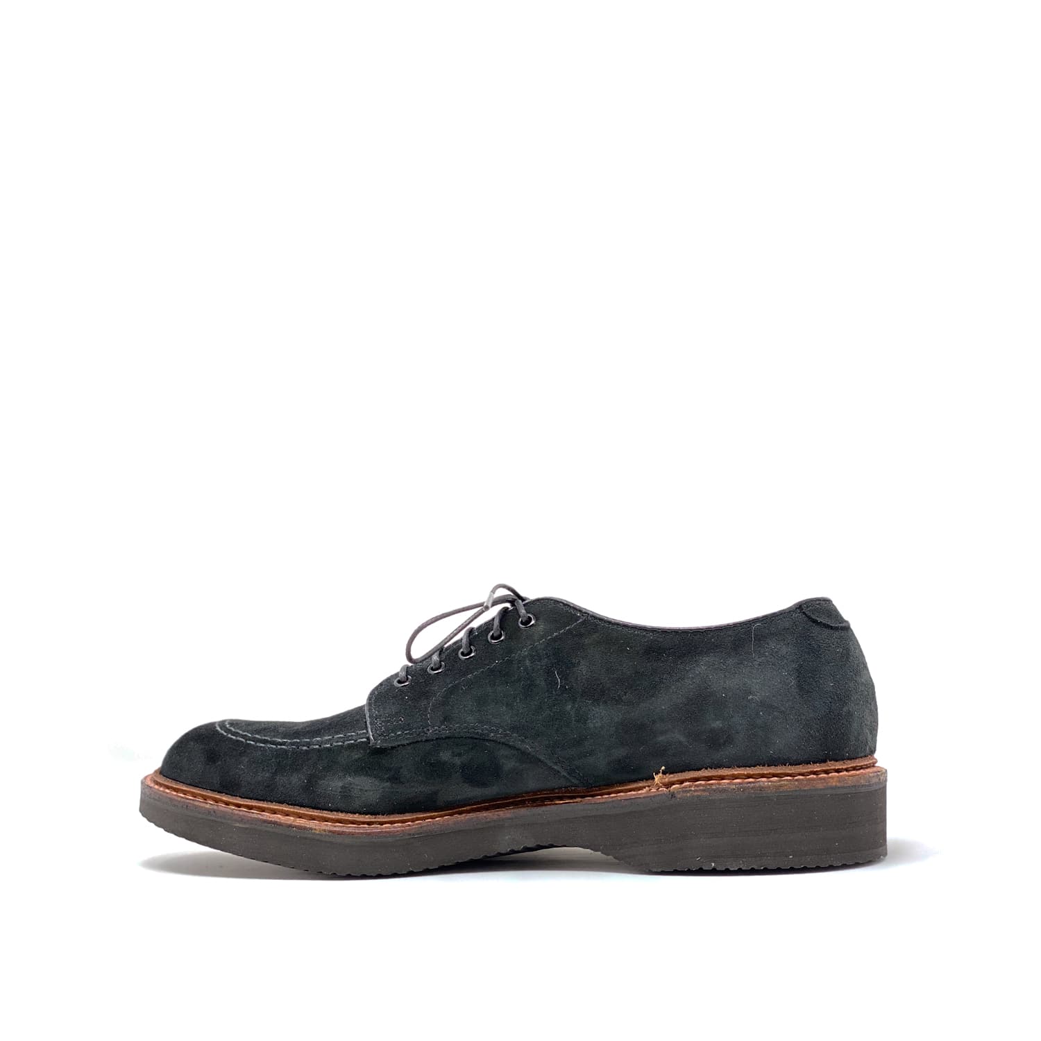 Alden x Snake Oil Provisions Temple Oxford Black Suede PRE-ORDER DEPOSIT