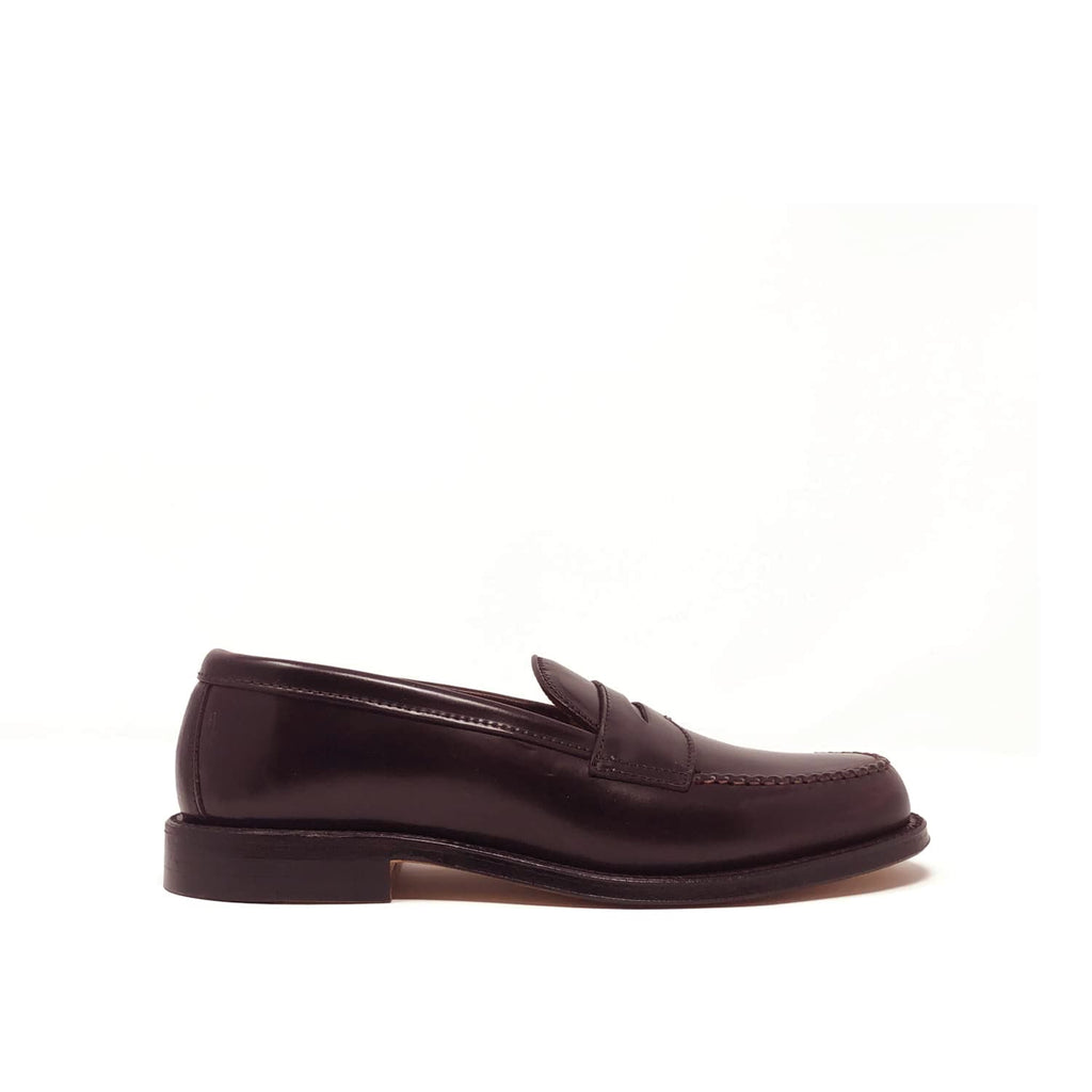 Alden 986 Handsewn Penny Loafer Color 8 Shell Cordovan