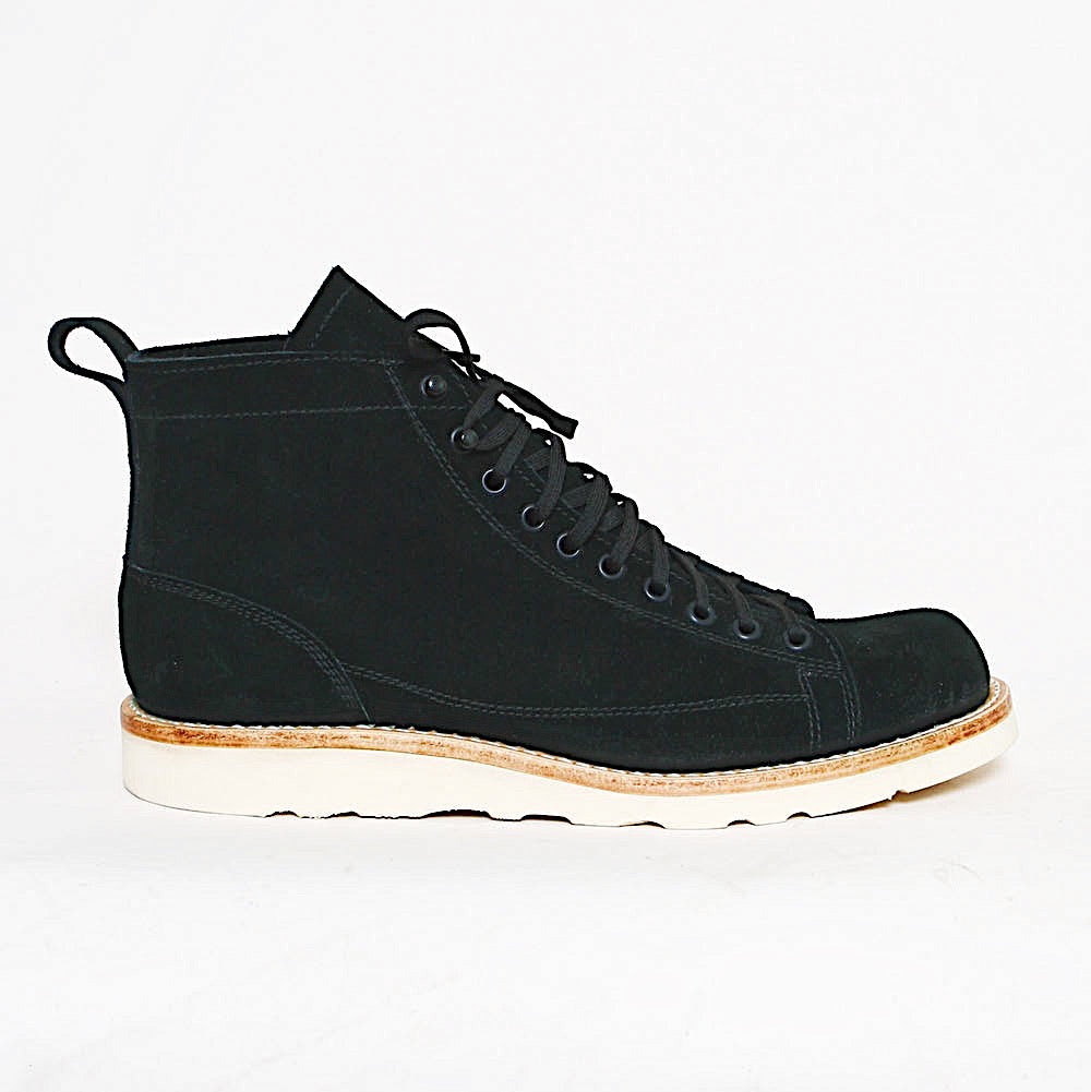 Rogue Territory Jumper Boot Black Roughout FINAL SALE