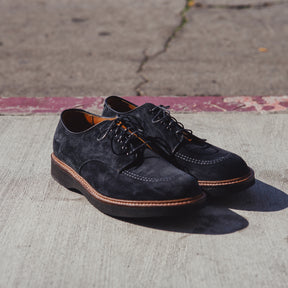 Alden x Snake Oil Provisions Temple Oxford Black Suede PRE-ORDER DEPOSIT