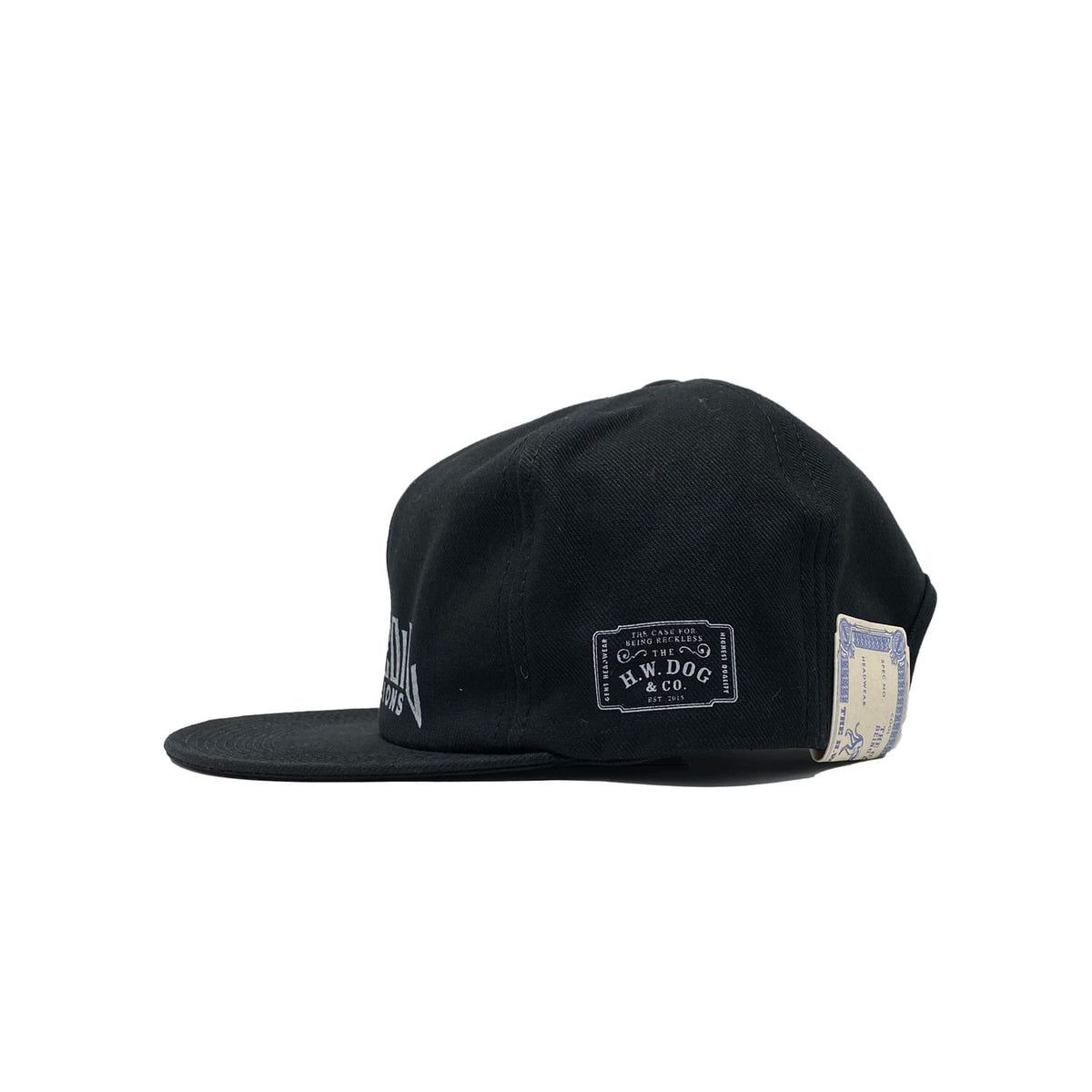 H.W. Dog & Co. x SOP Metal Logo Trucker Cap Black FINAL SALE